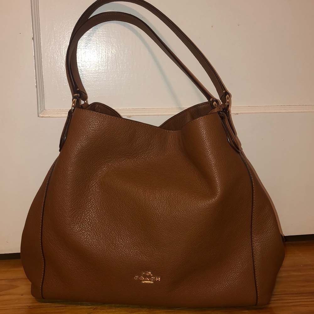 Like New, brown Coach Shoulder bag